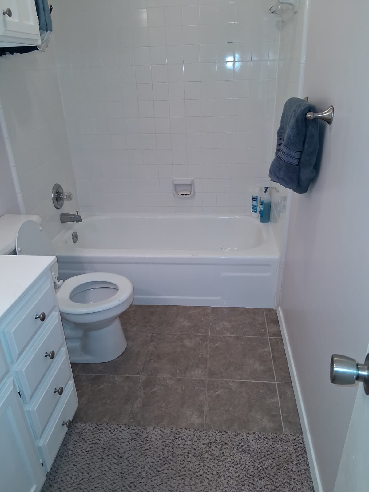 Polished Nickel Fixtures & Shell Sink